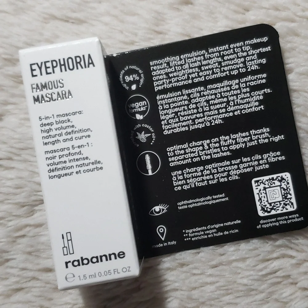 PACO RABANNE MINI EYEPHORIA FAMOUS 5-IN-1 MASCARA.